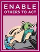 Enable others to act cover